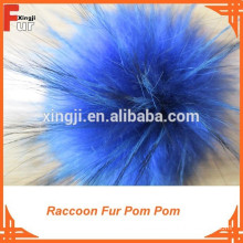 Raccoon Fur Pompom